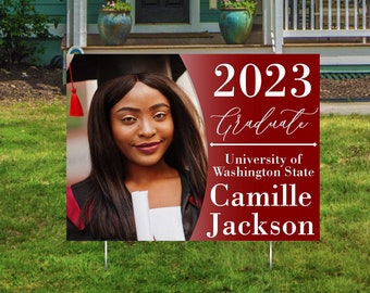 Graduation Lawn Signs, Yard Signs, Outdoor Lawn Decorations, Lawn Ornaments, College Graduation, High School Graduation