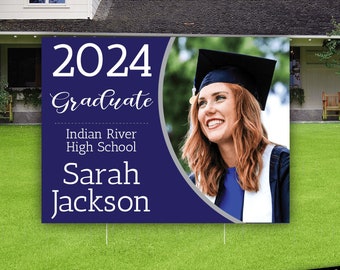 Graduation Lawn Signs, Yard Signs, Outdoor Lawn Decorations, Lawn Ornaments, College Graduation, High School Graduation, Class Of 2024