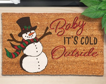 Christmas Door Mat, Christmas Doormat, Holiday Doormat, Christmas Doormat, Christmas Welcome Mat, Christmas Decor, Holiday Decor, Door Mat