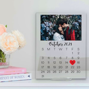 Custom Calendar, Wedding Gift, Anniversary Gift, Gift For Her, Couples Gift, Photo Gift, Personalized Gift, Christmas Gift