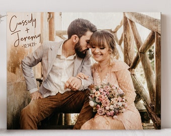 Photo On Wood, Photo Gift, Wooden Photo Print, Picture On Wood, Wedding Gift, Printed On Wood, Gift For Her, Wedding Photo, Anniversary Gift