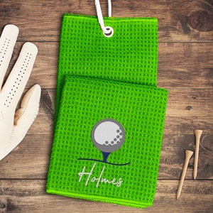 Personalized Golf Towels, Monogrammed Golf Towels, Fathers Day Gift, Golf Gift, Golf Towel, Custom Golf Gift, Gift For Golfer, Dad Gift