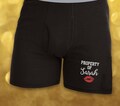 Personalized Boxers, Birthday Gift, Bachelor Party, Men's Underwear, Boxer Shorts, Funny Gift, Husband Gift, Boyfriend, Wedding Gift