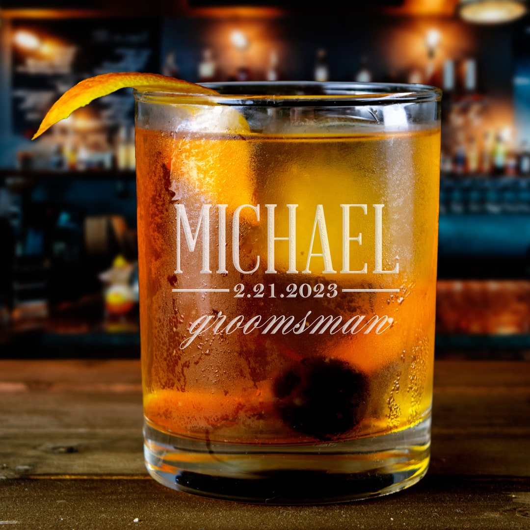 Groomsmen Gift, Whiskey Glasses, Groomsmen Glasses, Groomsmen Proposal ...