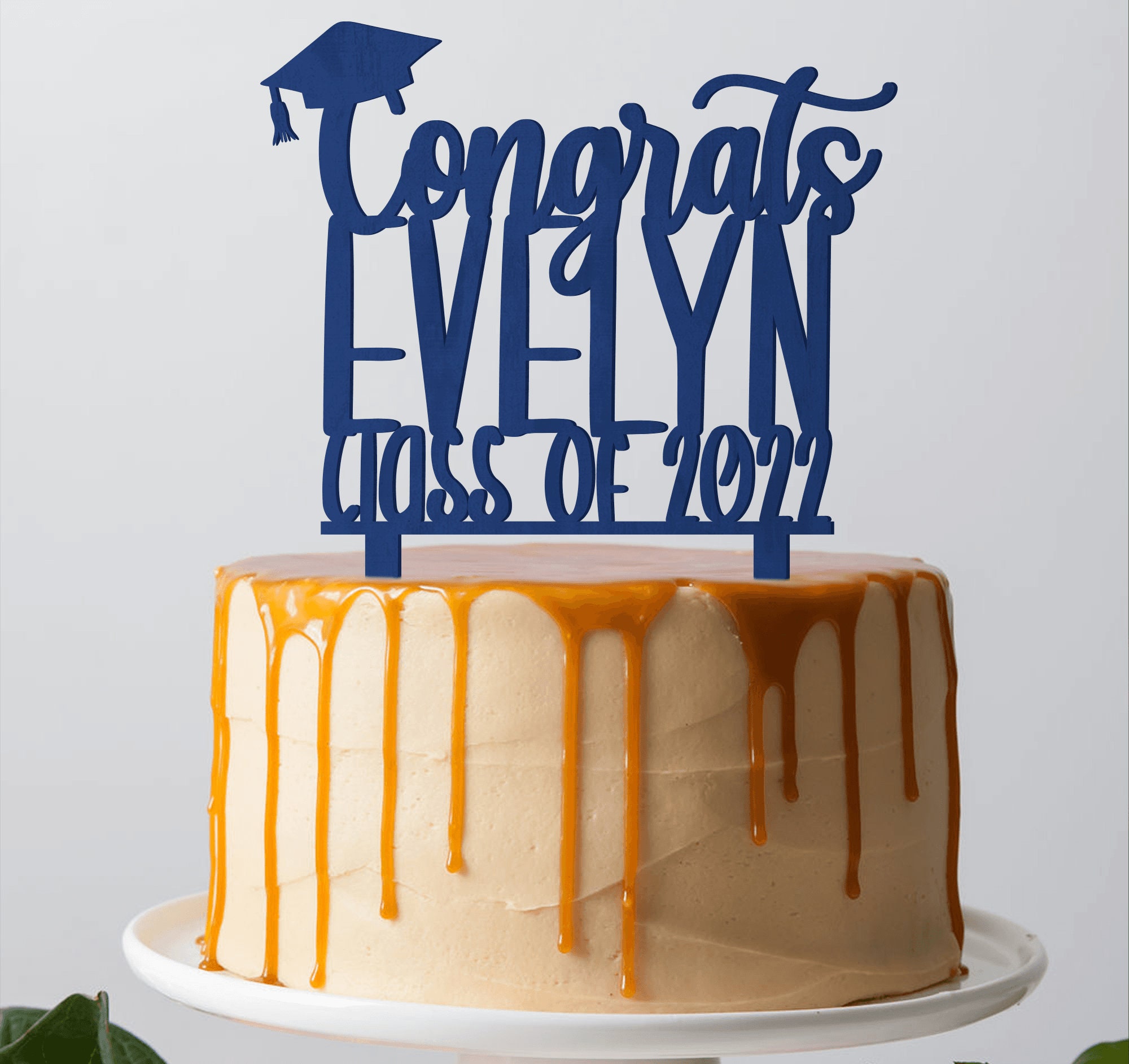 Graduation Cake Topper Custom Graduation Topper Graduation - Etsy