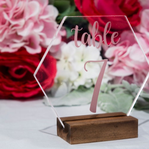 Wedding Table Numbers From Weddingbyeli Rustic Wedding Decor Etsy