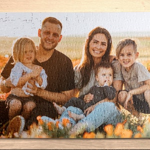 Wooden Puzzle, Birthday Gift, Wedding Gift, Anniversary Gift, Wedding Gift, Custom Puzzle, Jigsaw Puzzle, Picture Puzzle, Photo Puzzle