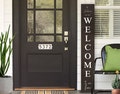 Welcome Sign, Welcome Sign Front Door, Farmhouse Welcome Sign, Front Porch Sign, Housewarming Gift, Porch Decor, Home Sign, Home Sweet Home