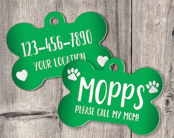 Personalized Dog Tags, Custom Dog Tags, Cat Id Tag, Cat Tag, Dog Id Tag, Tag For Dog, Pet Id Tag