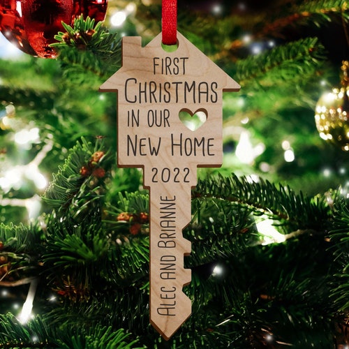 2022 Christmas In Our New Home First Home Ornament / Our First Christmas / New Home Gift / | Etsy