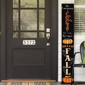 Fall Welcome Sign, Autumn Welcome Sign, Welcome Sign Front Door, Farmhouse Welcome Sign, Front Porch Sign, Autumn Decoration, Fall Decor