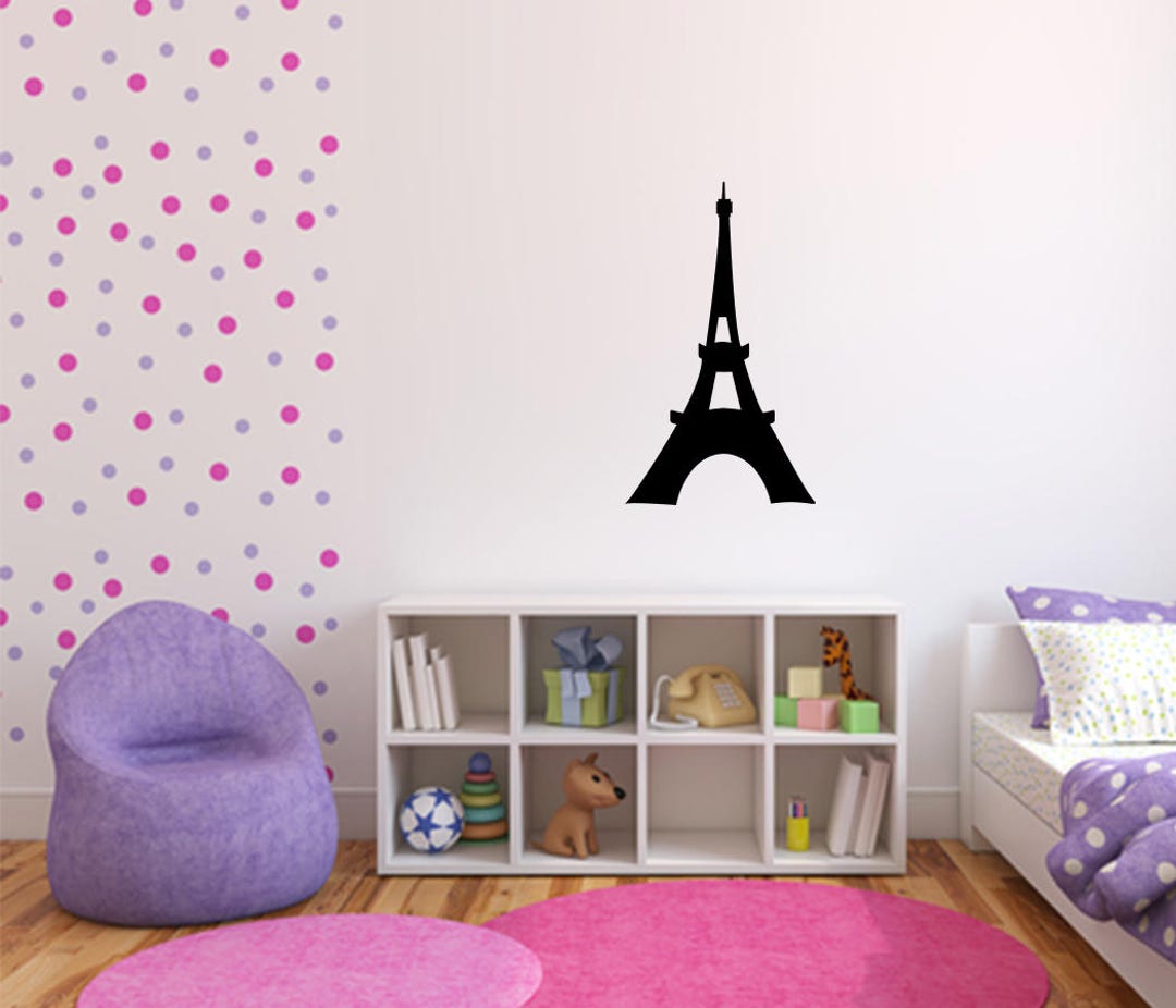 Eiffel Tower Decal Paris Decal Eiffel Tower Wall Decal Paris Eiffel
