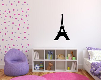 Eiffel Tower Decal - Paris Decal - Eiffel Tower Wall Decal - Paris Eiffel Tower Wall Decal - Paris Wall Decal - Paris France Wall Art