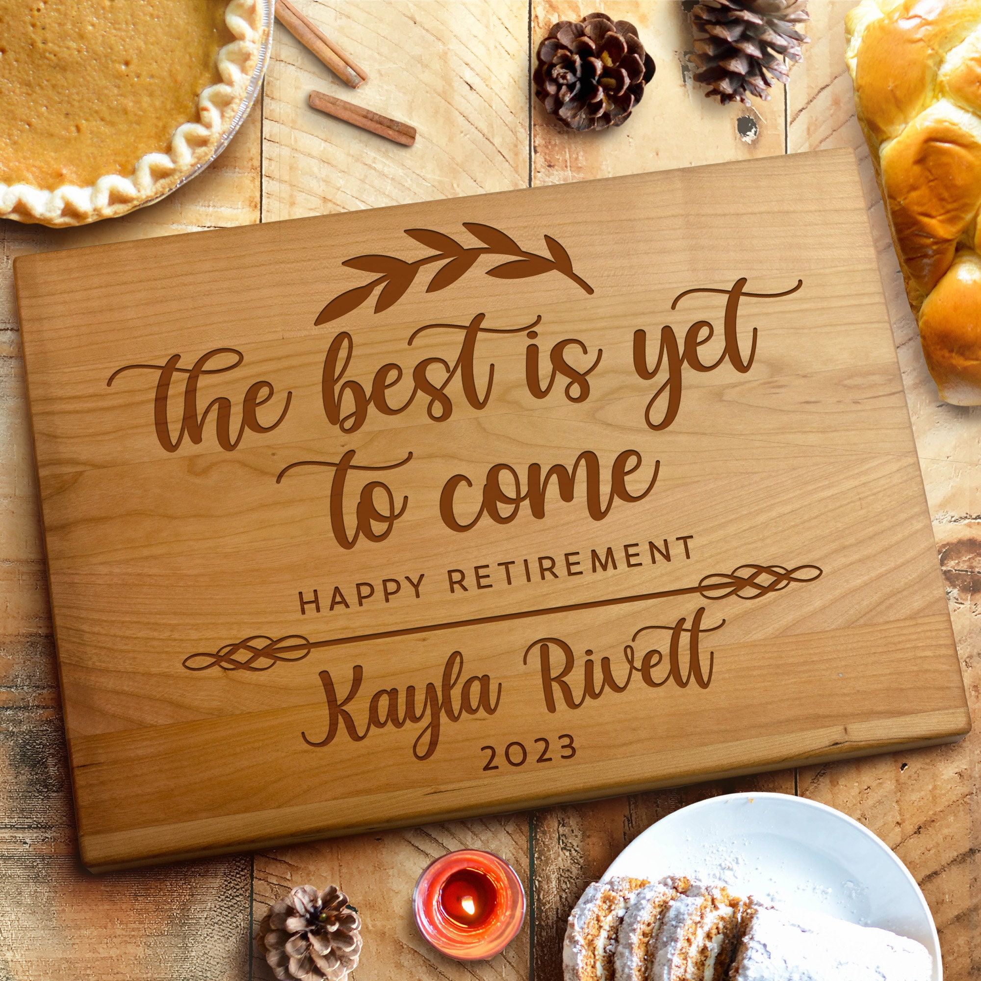 Happy Retirement Cutting Board, Retirement Cutting Boards, Retirement, Custom Retirement Gifts, Retirement Gift Ideas, Gifts for Retirement