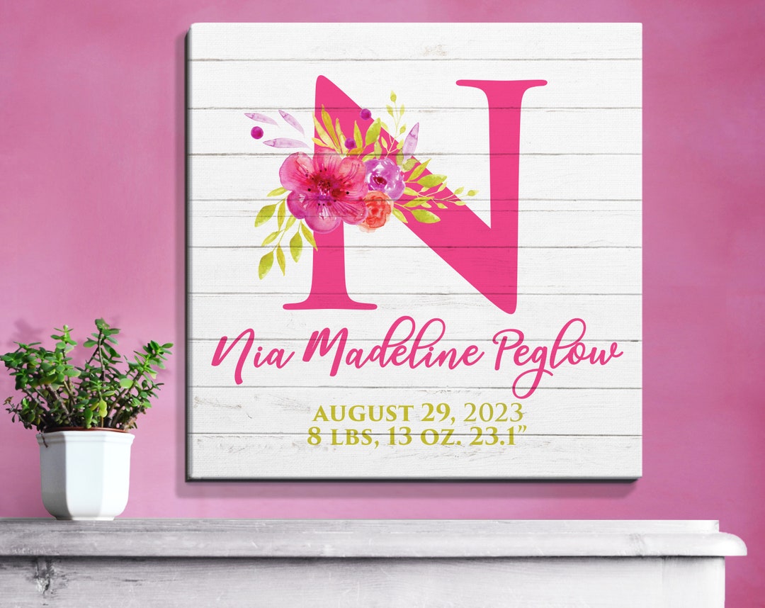 Nursery Canvas Prints, Wall Decor, Nursery Wall Art, Kids Room Decor