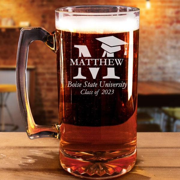 College Graduation Gift, Graduation Beer Mug, Graduation Gift, College, University School, Grad Gift, Graduation Gift Ideas, Class Of 2022