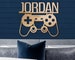 Gamer Name Sign, Nursery Decor, Personalized Wood Sign, Wooden Name, Personalized Name Sign, Wooden Name Sign, Kids Name Sign