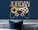 Gamer Name Sign, Nursery Decor, Personalized Wood Sign, Wooden Name, Personalized Name Sign, Wooden Name Sign, Kids Name Sign 