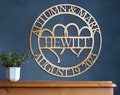 Wedding Sign, Wooden Family Name Sign, Personalized Wooden Sign, Custom Name Sign, Last Name Sign, Wood Name Sign, Engagement, Wedding Gift