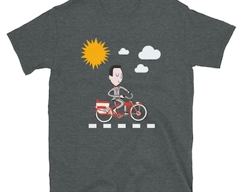 Pee Wee Herman Best Bike T Shirt Big Adventure Graphic tees