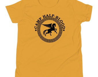 Camp Half Blood T Shirt Percy Jackson Merch Jugend Kurzarm T-Shirt