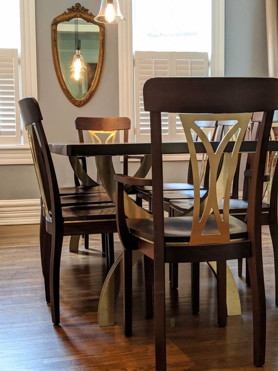 Dining table and chairs etsy sale