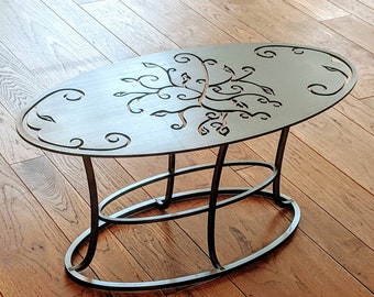 Paris Coffee Table in Steel