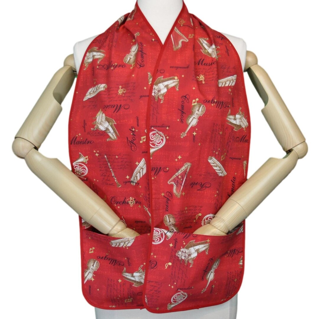 NEW With Pockets on ONE Side Dignified Dining Scarves® Adult - Etsy