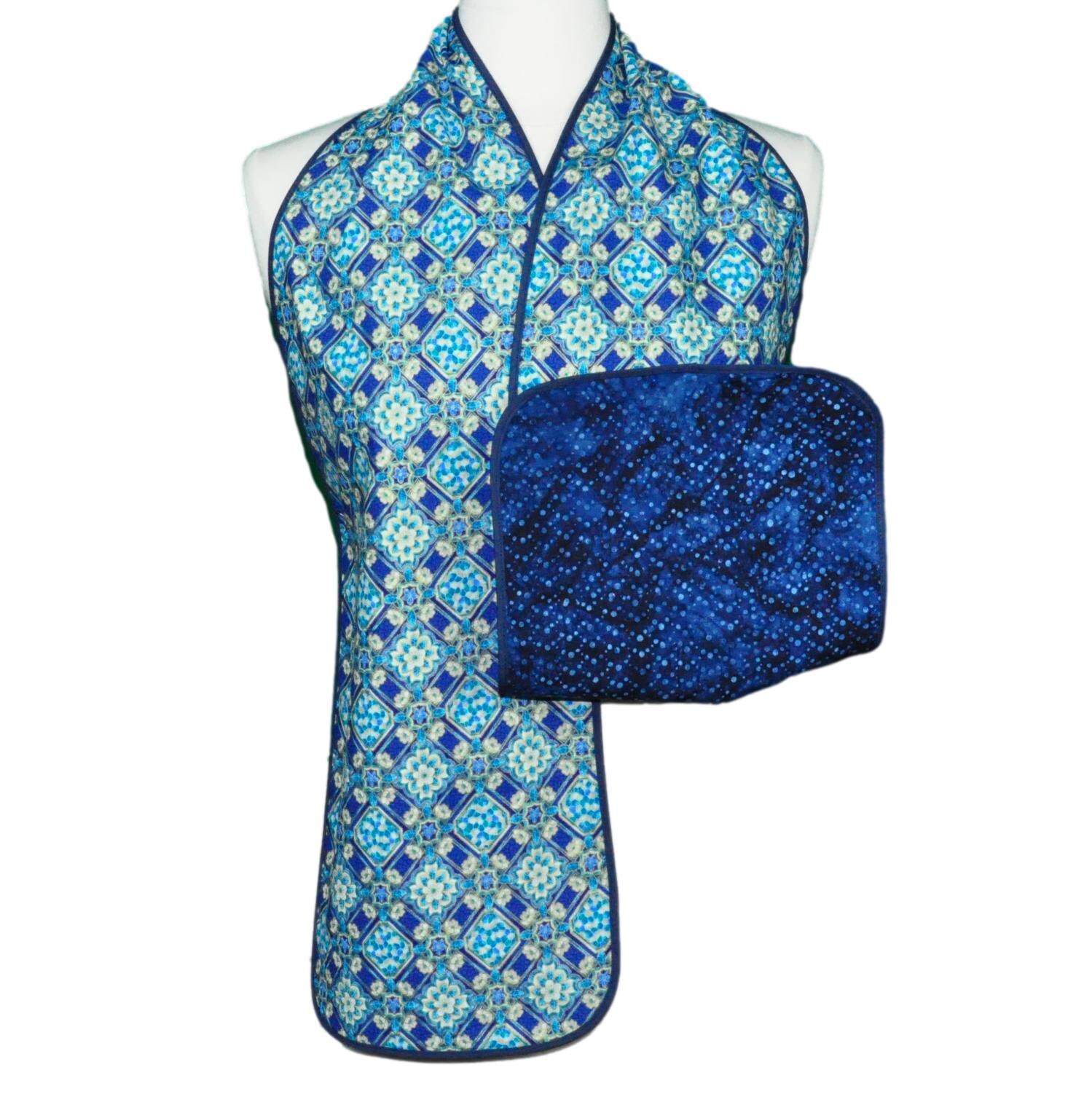Dignified Dining Scarves® Adult Bib, Clothing Protector, Reversible Etsy