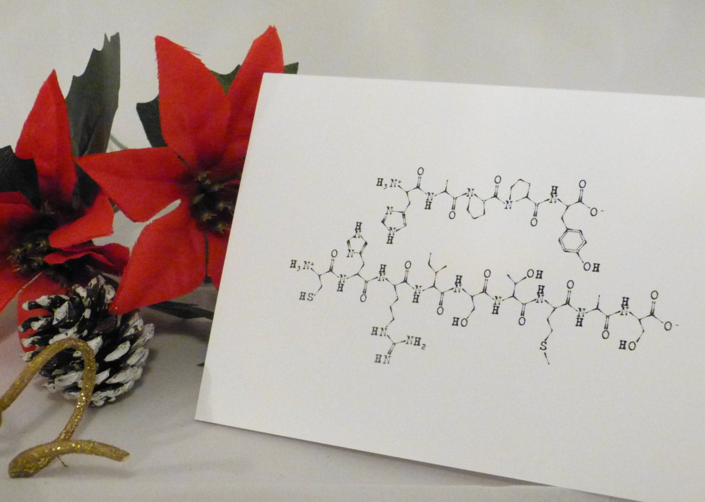 5x Science Geek Nerd Christmas Cards Molecule Pack of 5 - Etsy UK