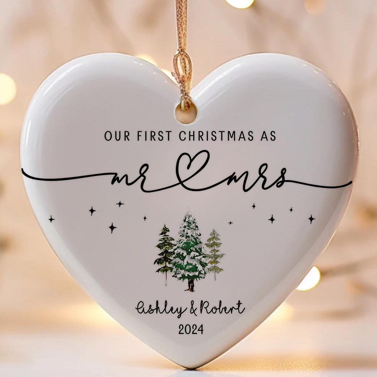 Personalized First Christmas Keepsake
