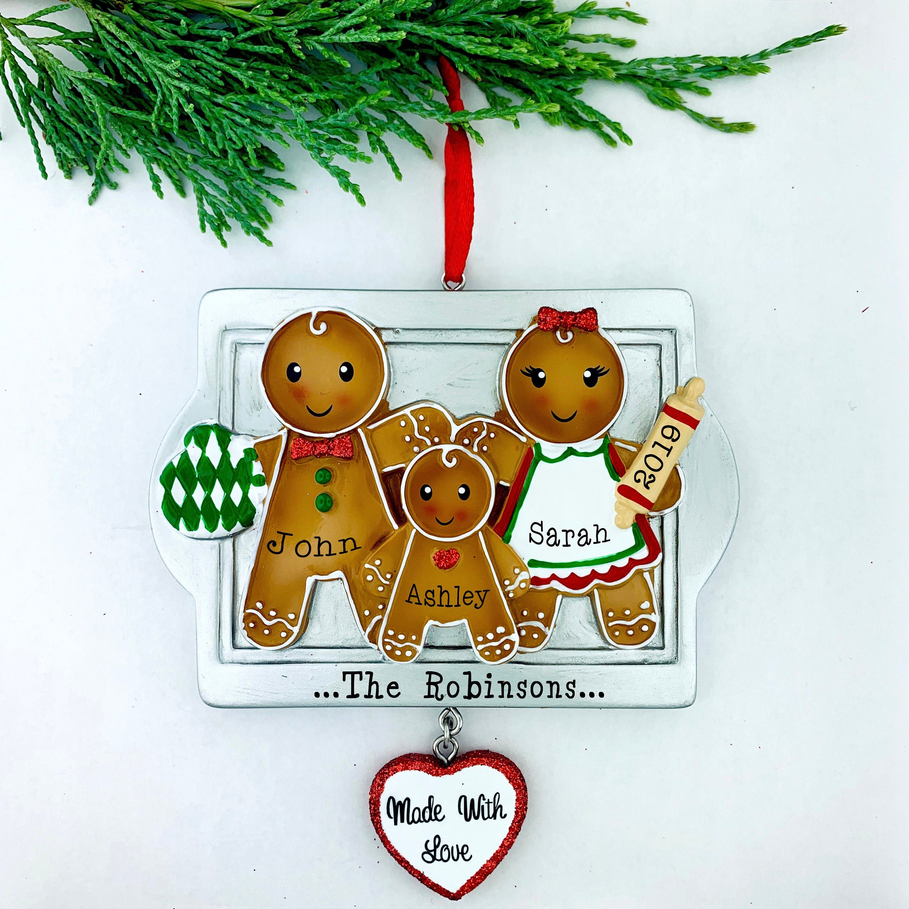 Gingerbread Family Of 5