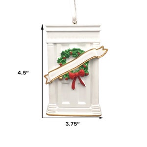 New Home Ornament, Personalized Our First Home Ornament, Housewarming Christmas gift, New House Gift, Keepsake Ornament for Home Owners image 4