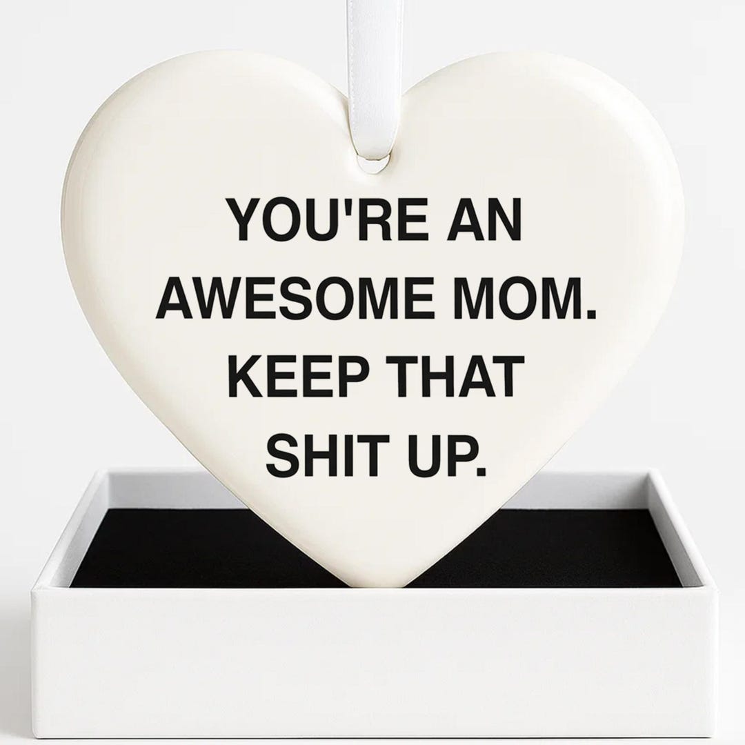 Dear Mom Mothers Day Gift, Keepsake Ornament for Mum, Gift for Grandma ...