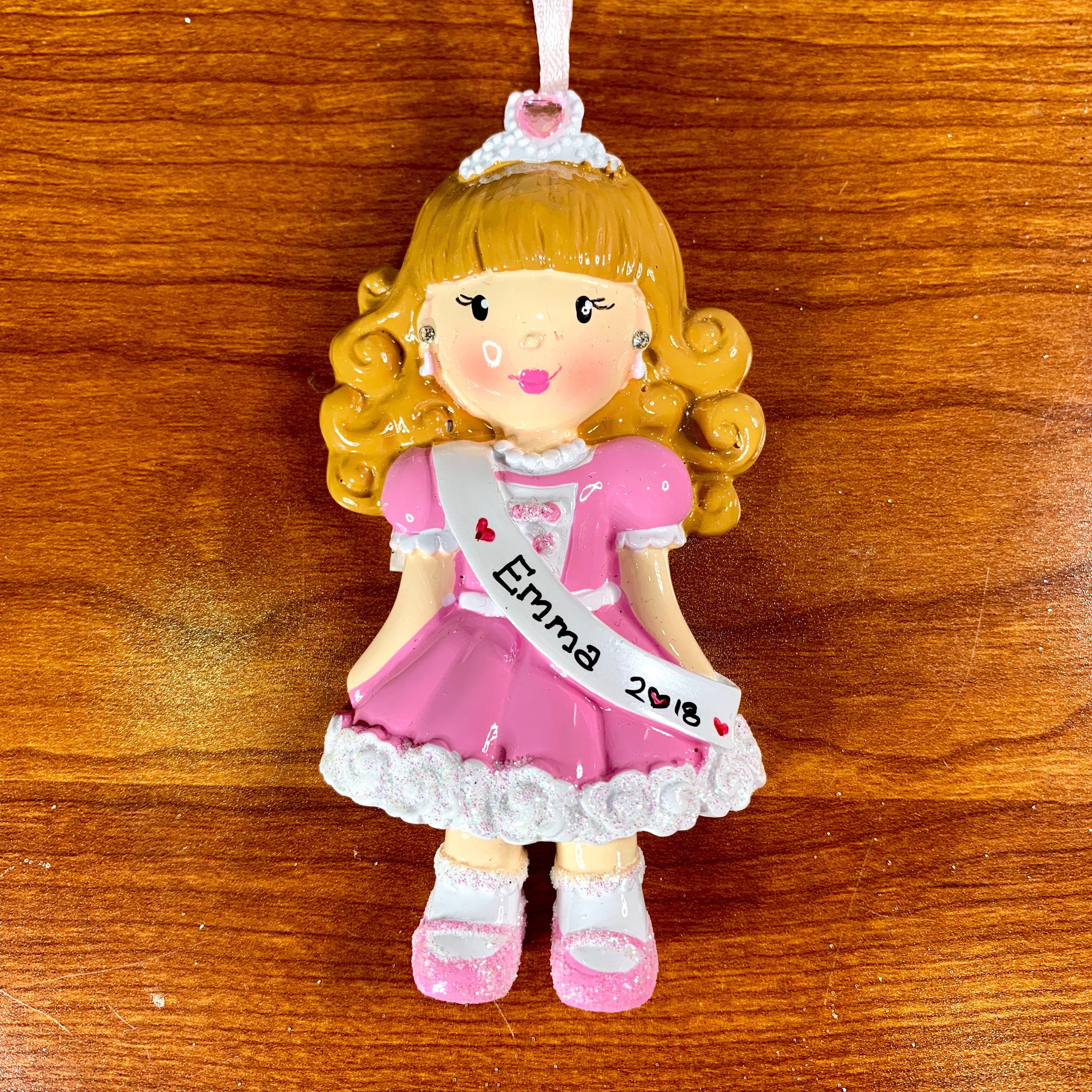 Girl Ornament Personalized Christmas Ornament 2020 Little Etsy