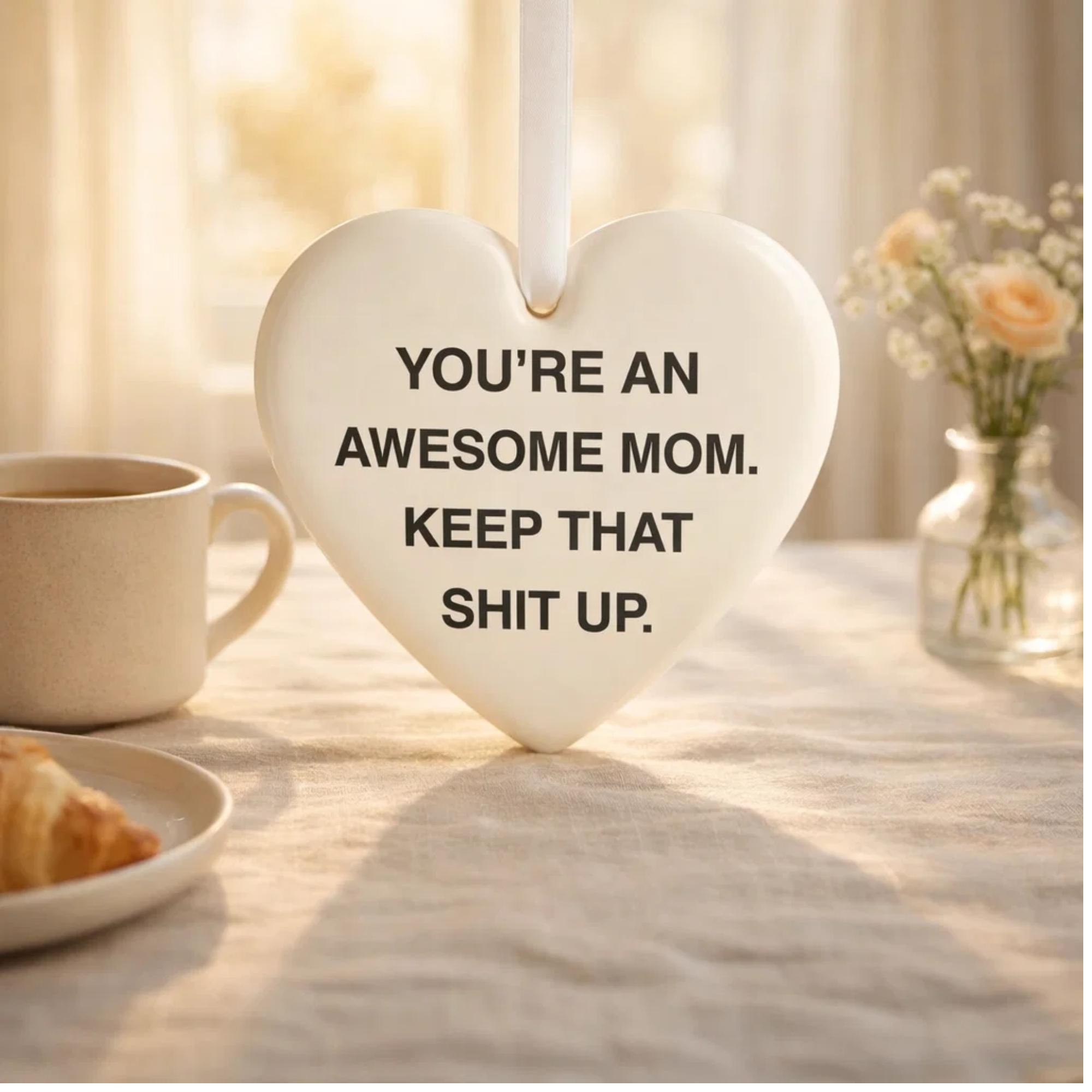 Dear Mom Mothers Day Gift, Keepsake Ornament for Mum, Gift for Grandma ...