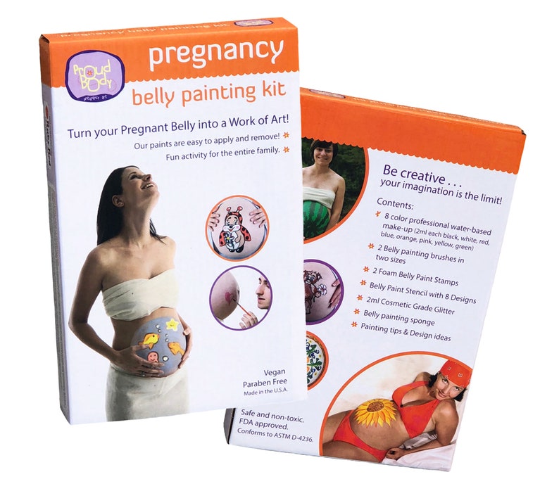 Proudbody Pregnancy Belly Painting Kit Etsy