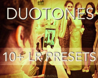Duotone Lightroom Presets: 10+ Photo Effects (Digital Download)