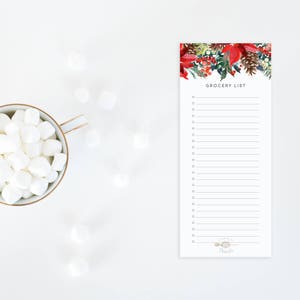 Traditional Holiday Grocery List