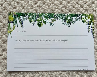 Marriage advice cards