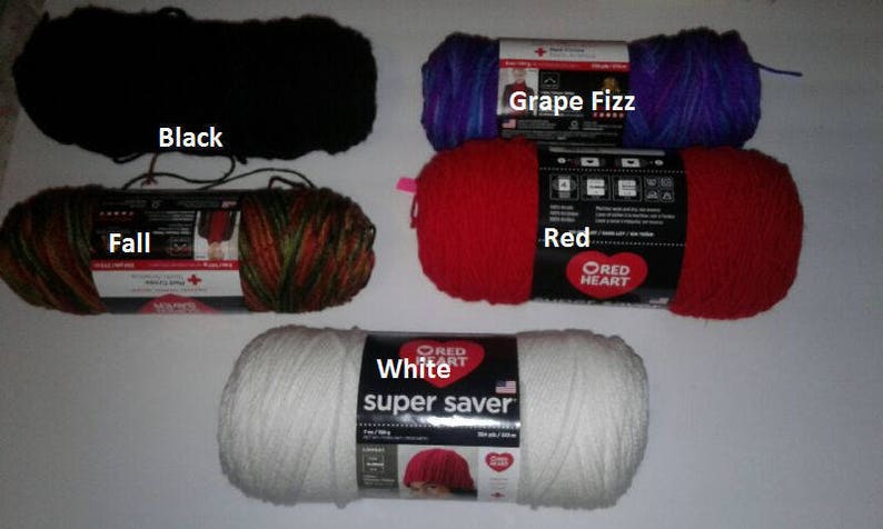 CUSTOM 20-22 inch yarn tails
