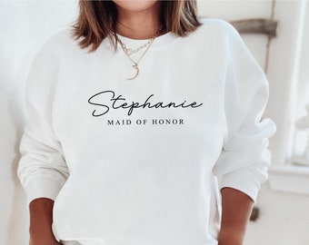 Bridesmaid Gifts, Bridal Party Shirt, Bridesmaid Shirts, Bridesmaid Proposal, Maid of Honor Shirt, Bachelorette Party Shirt, Sweatshirt gift