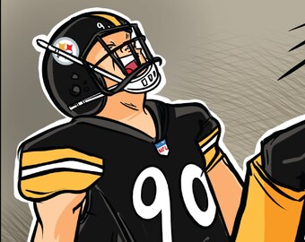 TJ Watt (SixFanArts)