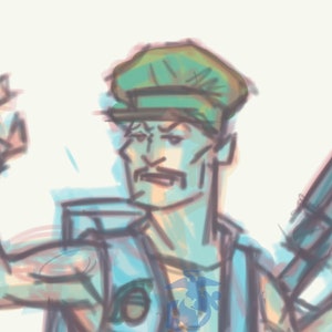 Gung-Ho (Joevember Skizze 2018)