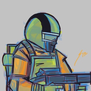 Airtight (Joevember Sketch 2019)