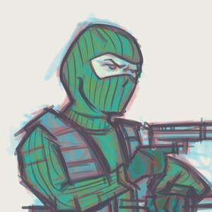 Beachhead (Joevember Sketch 2018)