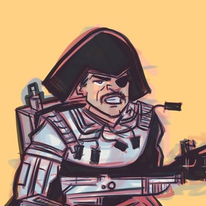 Major Bludd (Joevember Sketch 2019)