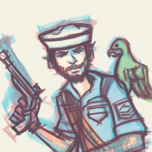 Shipwreck (Joevember Sketch 2018)