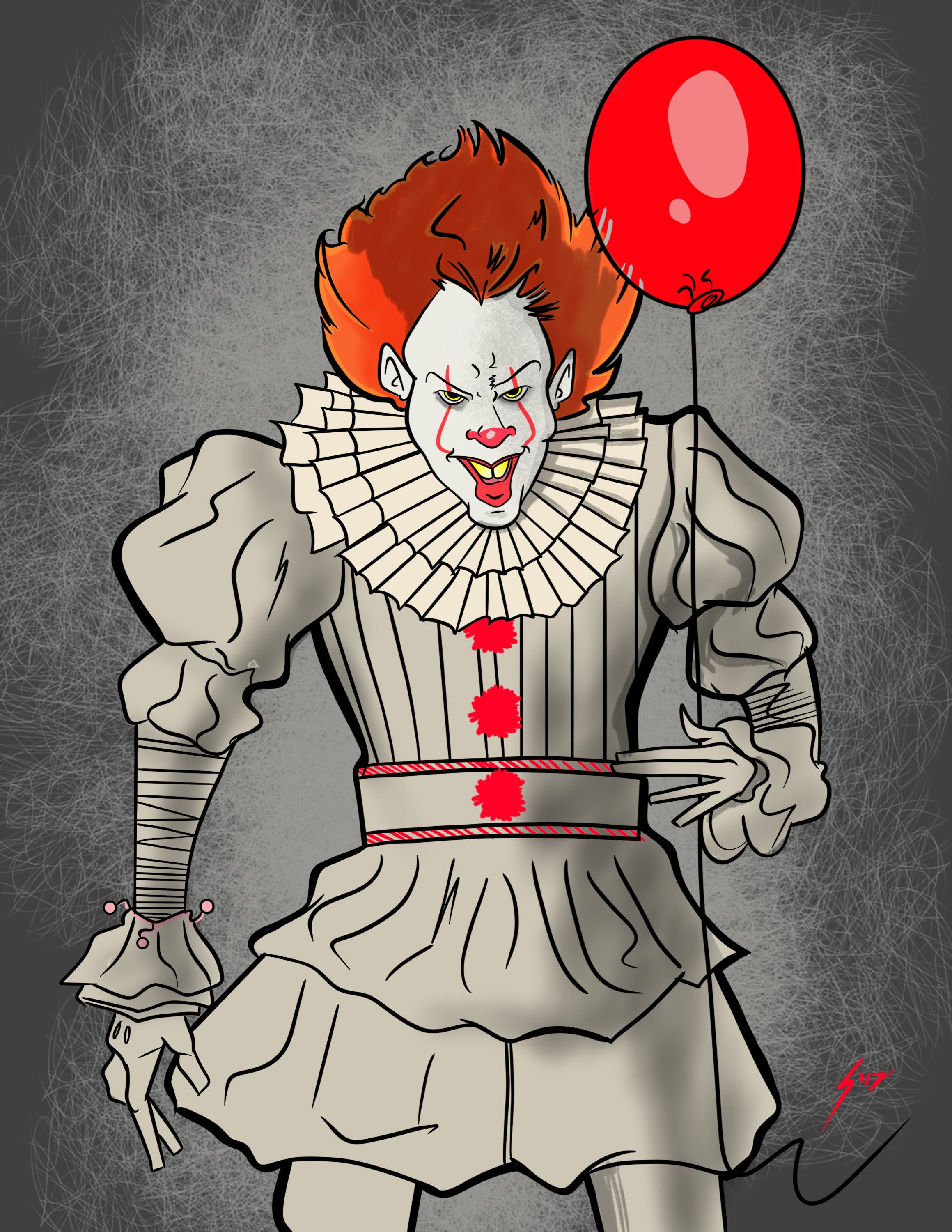 Pennywise The Dancing Clown From It Etsy