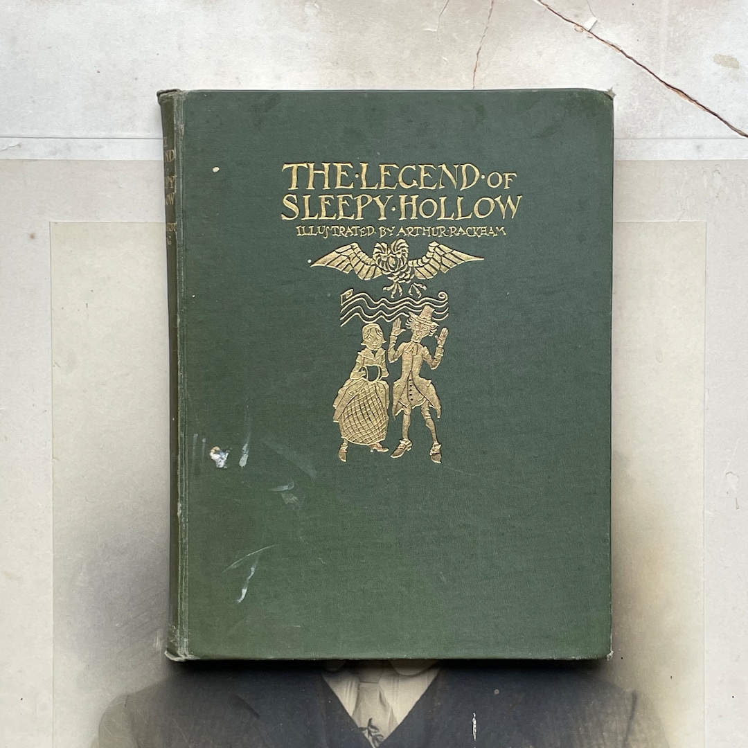 Antique Book - the Legend of Sleepy Hollow Illustrated by Arthur ...